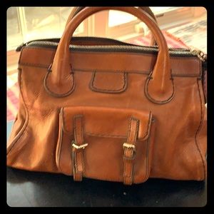 Chloe Edith Leather Tote Bag